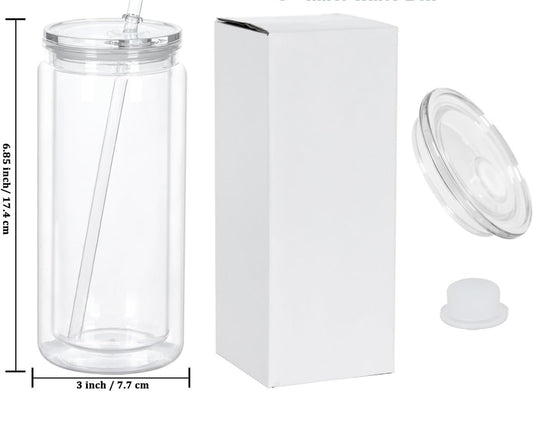 20oz Snowglobe Tumbler