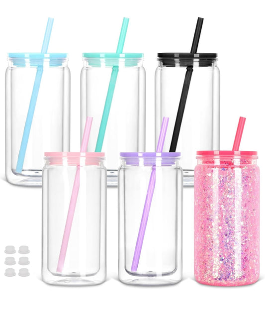16oz Snowglobe Tumbler