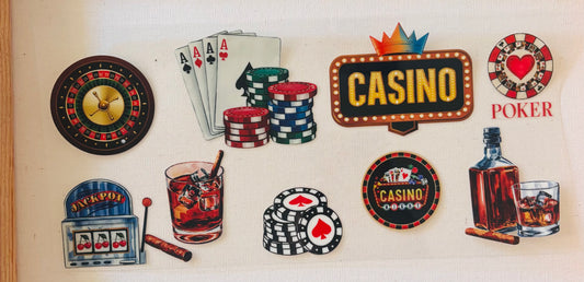 Casino Worker 16oz UV DTF Wrap
