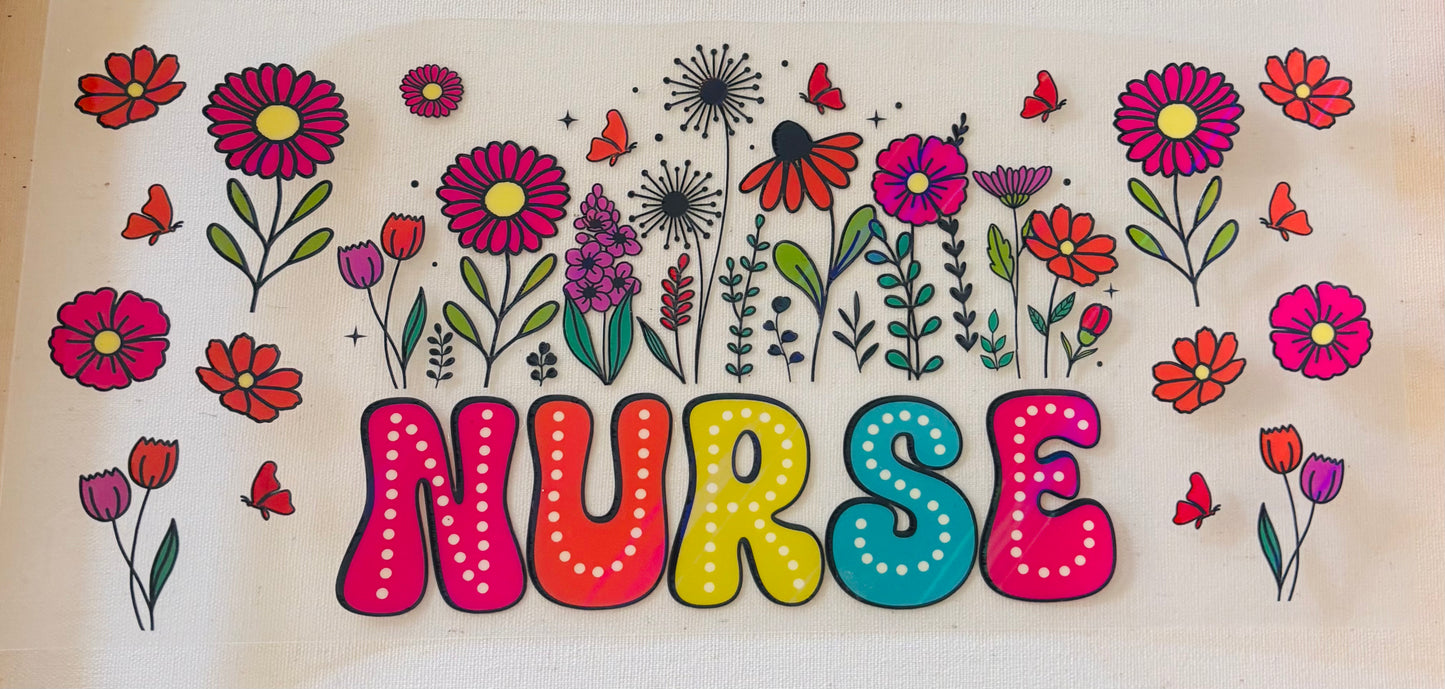 Nurse 16oz UV DTF Wrap