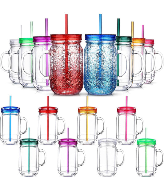 20oz Mason Jar Acrylic Cup