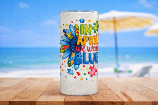 Autism Awareness 16oz UV DTF Wrap