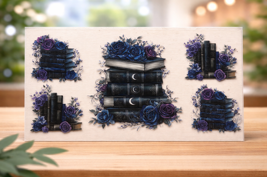 16oz Gothic Book UV DTF Wrap