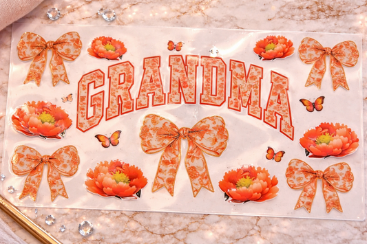 16oz Grandma UV DTF Wrap