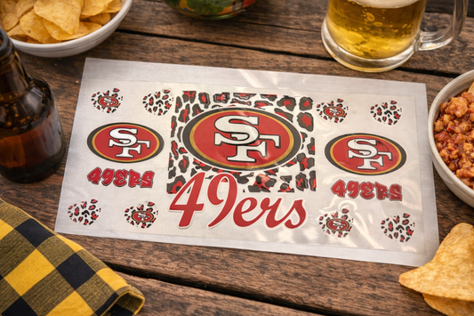 16oz 49’ers UV DTF Wrap