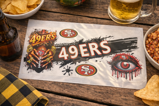 16oz 49’ers UV DTF Wrap